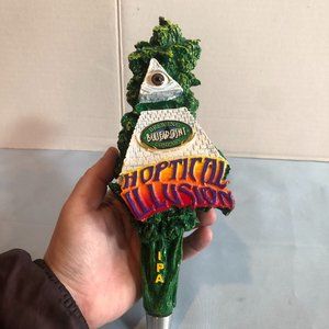 Blue Point Brewing Co Hoptical Illusion Beer Tap Handle #F63